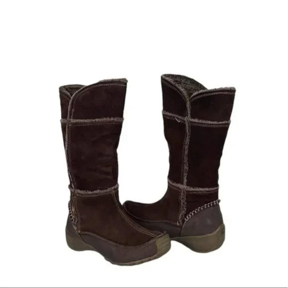 Sporto Suede Fur Lined Weather Boots Size 6